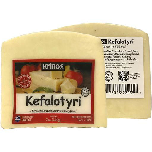Krinos Kefalotyri Cheese Wedges 200G