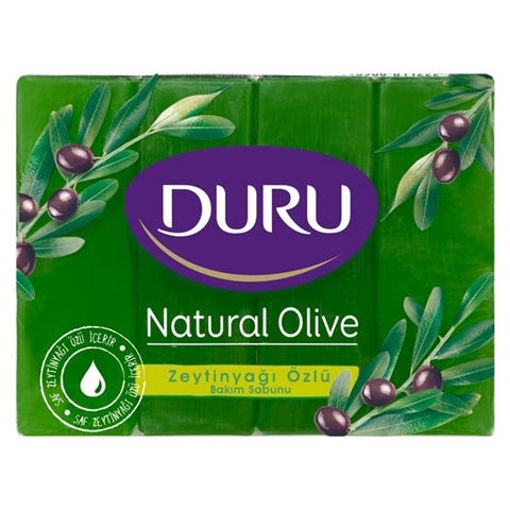 Duru Bath Soap W/ Olive Oil & Glycerine 4Pk 600G