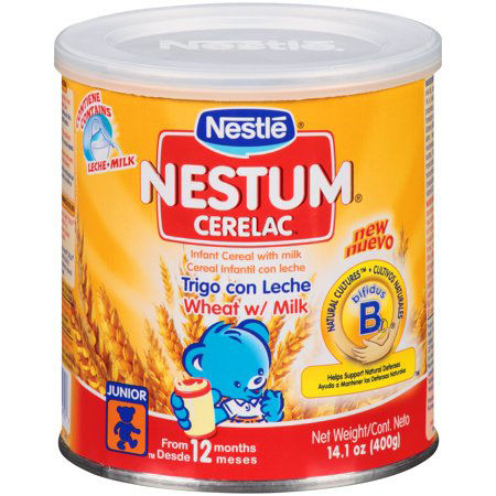 Nestle Nestum Cerelac Wheat W/Milk 400G