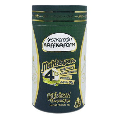 Sekeroglu Kaffkaform Fantastic Four Herbal Mixture Tea 40Gr X 2Pc