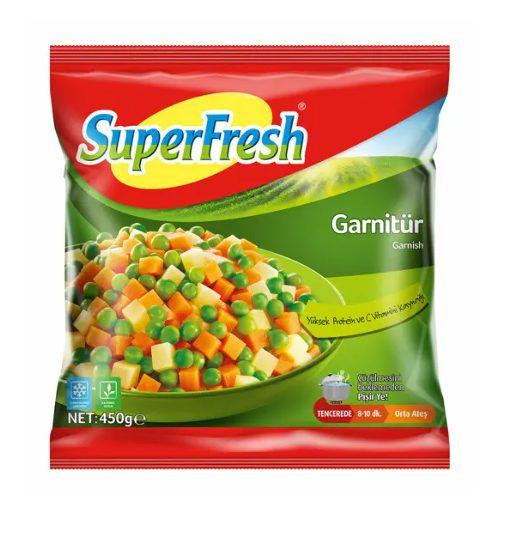 Superfresh Garnish (Garnitur) 450G