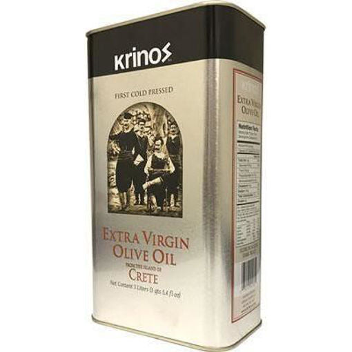 Krinos Extra Virgin Olive Oil Crete 5.4 Fl Oz. (3 Liters)
