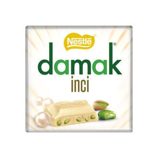 Nestle Damak Inci White Chocolate W/Pistachios 65G