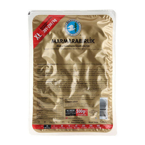 Marmarabirlik Mega Gemlik Olives ''Xl Size Gold Pack'' 500G