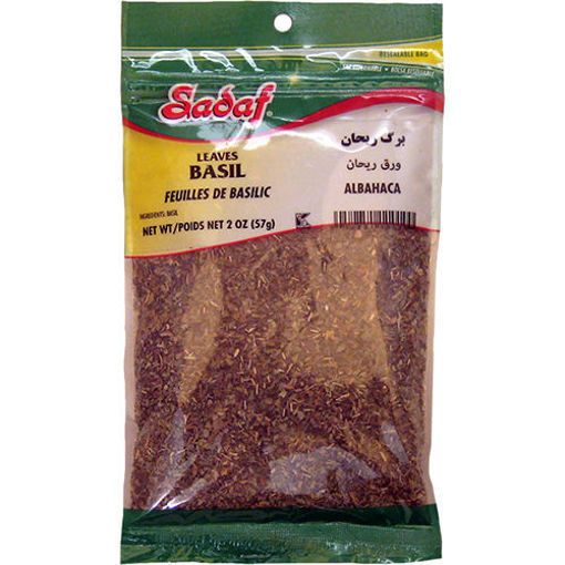 Sadaf Basil Leaves 56G
