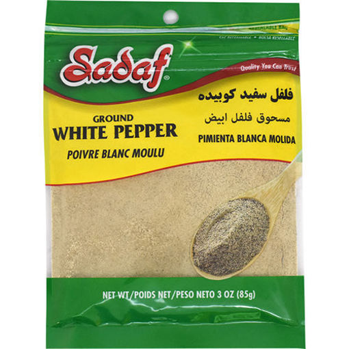 Sadaf Ground White Pepper 85G