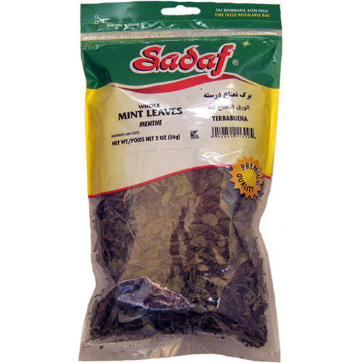 Sadaf Mint Leaves Whole 56G
