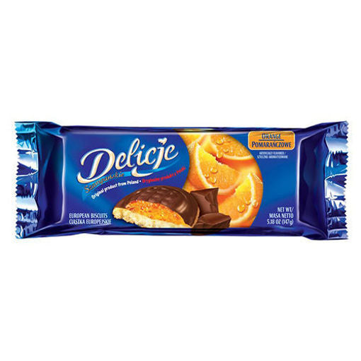Delicje Orange Biscuits 147G