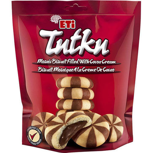 Eti Tutku Mosaic Biscuit Filled W/Cocoa Cream 180 G