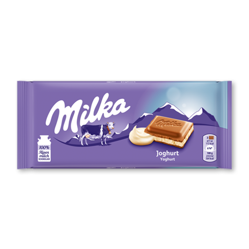 Milka Joghurt Chocolate Bar 100G