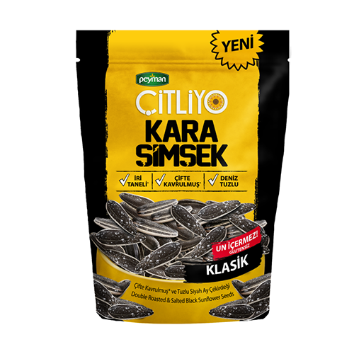 Peyman Citliyo Kara Simsek Black Sunflower Seeds  284 G