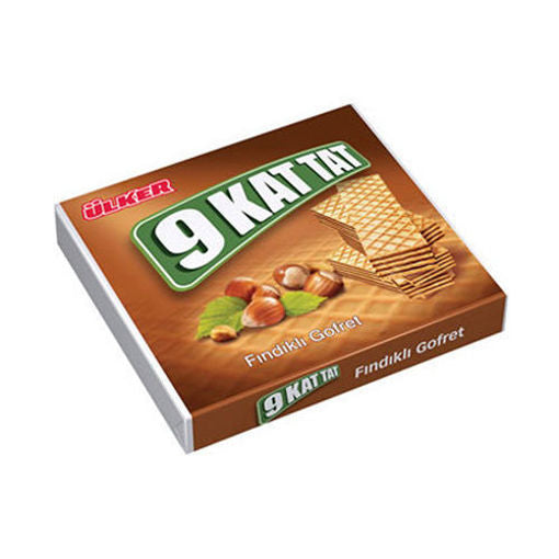 Ulker 9 Kat Hazelnut Wafer 39G
