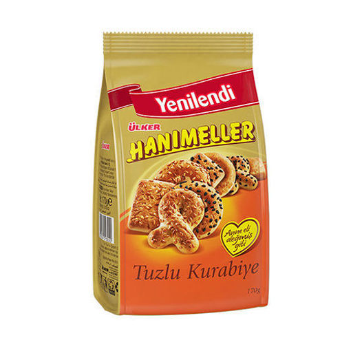 Ulker Hanimeller Mixed Salted Cookies 160G