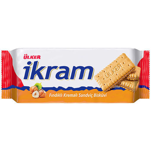 Ulker Ikram Biscuit W/Hazelnut 84G