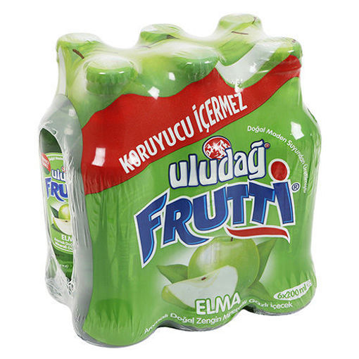 Uludag Apple Flavored Mineral Water 6 X 200Ml