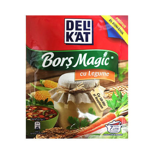 Delikat Bors Magic W/Vegetables 65G