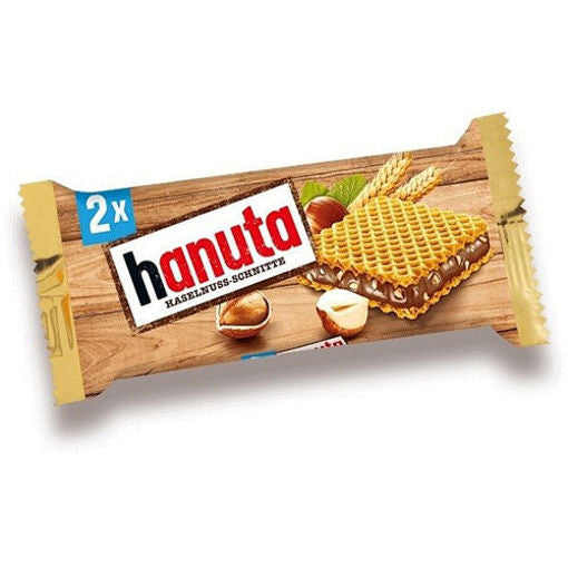 Ferrero Hanuta Hazelnut & Chocolate Wafer 44G X 2Pk