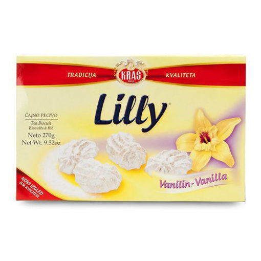 Kras Lilly Tea Biscuit W/Vanilla 220G