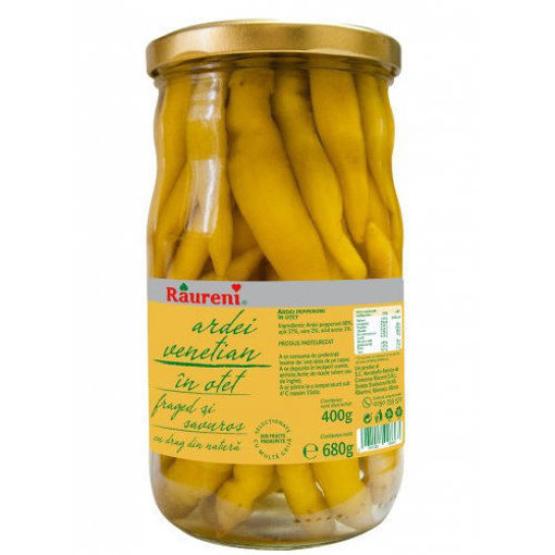 Raureni Ardei Venetian (Hot Peppers) 680G