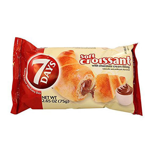 7Days Single Croissant Cocoa Filling 75G