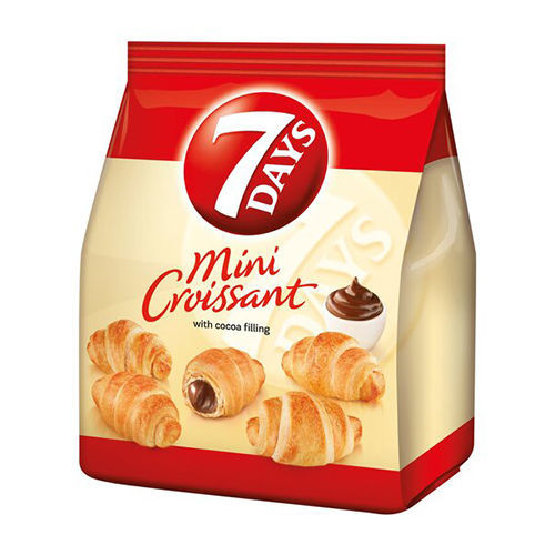 7Days Mini Croissant W/Cocoa Filling 185G