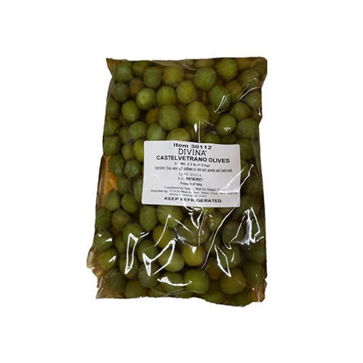 Divina Castelvetrano Green Olives 2.2Lbs. (1Kg)