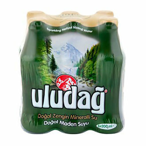 Uludag Natural Mineral Water 6 X 200 Ml