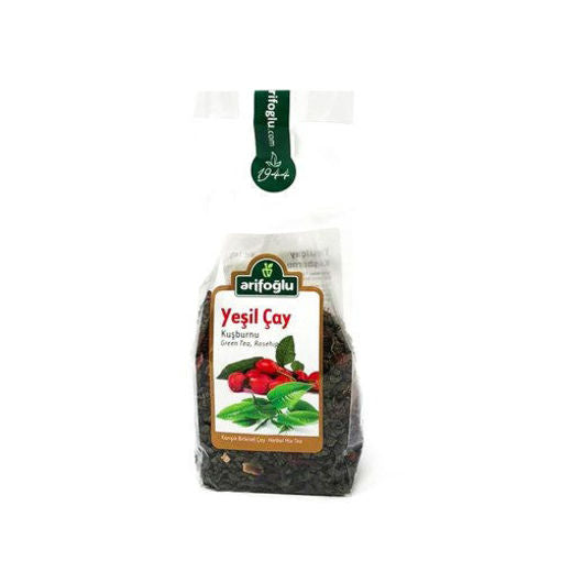 Arifoglu Green Tea W/Rosehip 140G
