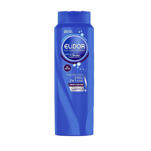 Elidor Strong & Bright 2In1 Shampoo 'Blue' 650Ml