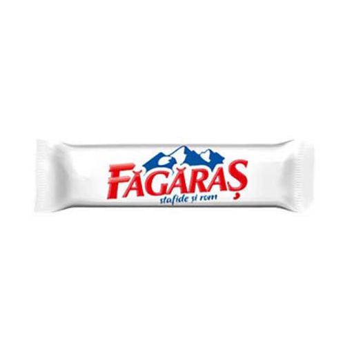 Fagaras Chocolate W/Raisins & Rum 45G