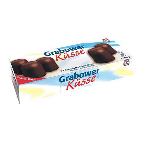 Grabower Küsse Marshmallow Chocolate 250G