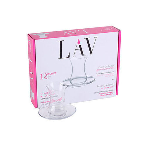 Lav Demet 12 Pc Tea Set