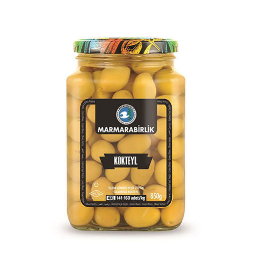 Marmarabirlik Green Olives Cocktail 4Xl 850G