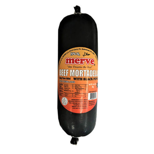 Merve Mortadella W/Black Pepper 454G