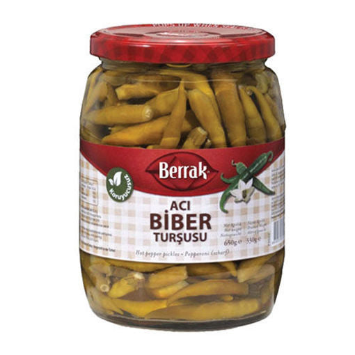 Berrak Hot Pepper Pickles 720G
