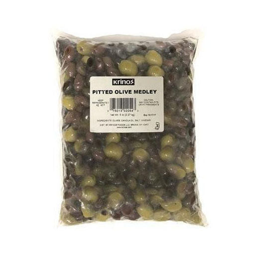 Krinos Pitted Olive Medley 5Lb