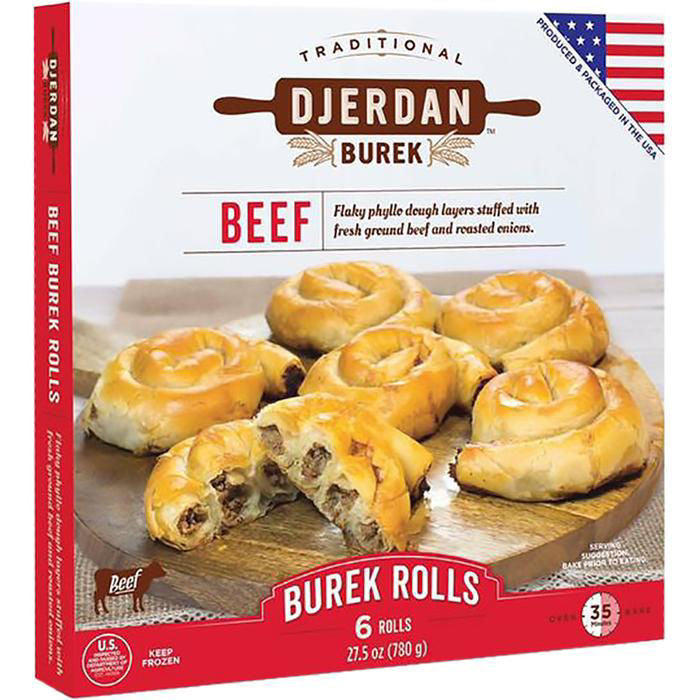 Djerdan Burek Beef Rolls (6 Rolls) 780G