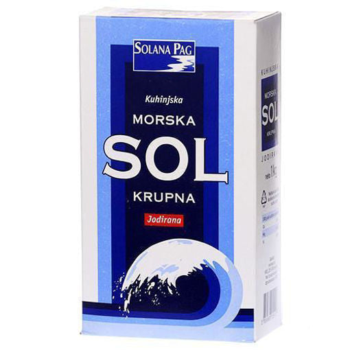 Solana Pag Parska Morska Sol ''Krupna'' - Salt 1Kg