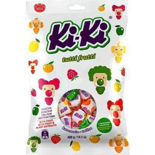 Kras Candy Kiki Fruit Toffee 400G