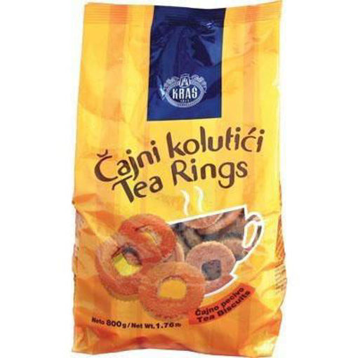 Kras Cookies Tea Rings In Bag (Cajni Kolutici) 500G