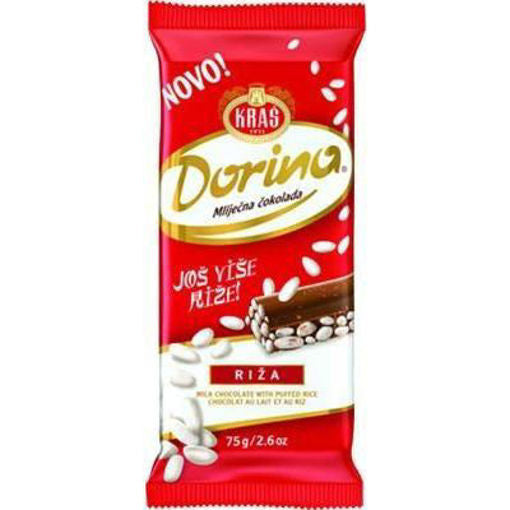 Kras Dorina Chocolate Rice Bar 75G