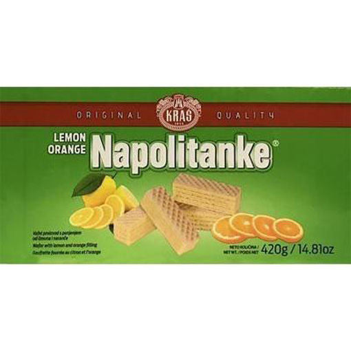 Kras Wafers Napolitanke Lemon & Orange Filled 420G
