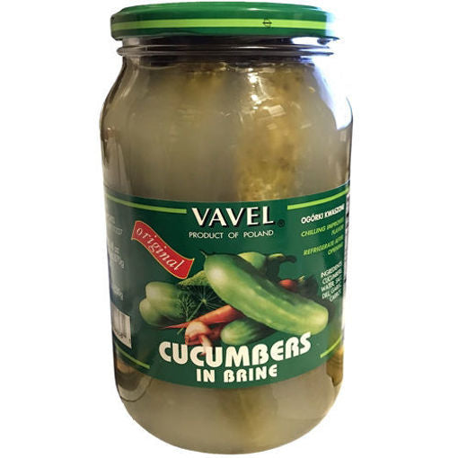 Vavel Cucumbers In Brine 870G