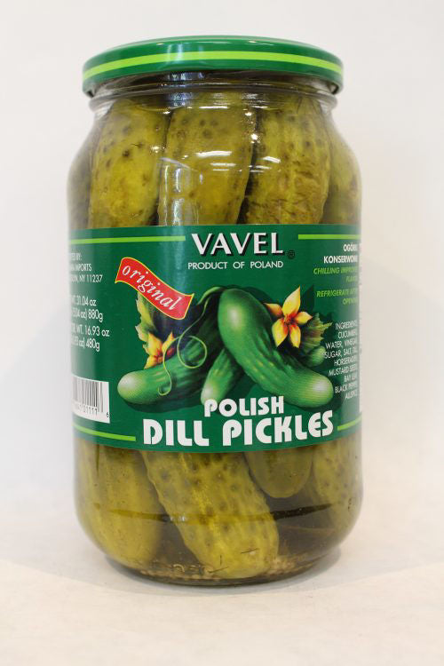 Vavel Polish Dill Pickles 900G