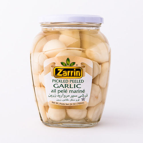 Zarrin Pickled Peeled Garlic 700Ml