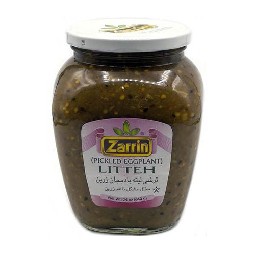 Zarrin Pickled Eggplant Litteh 700G