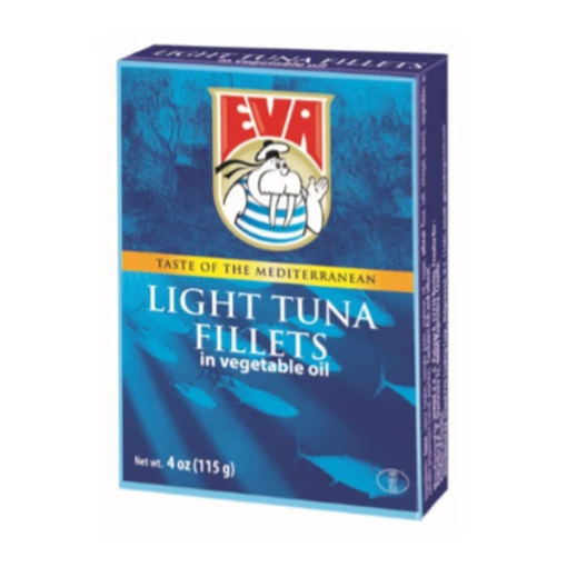 Eva Light Tuna Fillets 115G