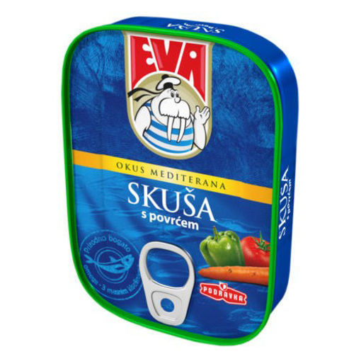 Eva Mackerel W/Vegetables In Tomato Sauce 115G