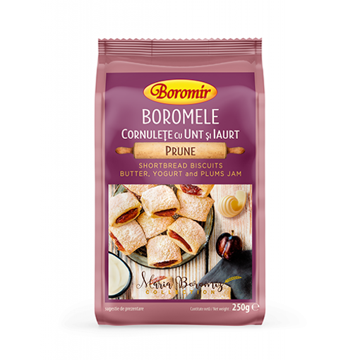 Boromir Boromele Prune Shortbread Biscuits 250G