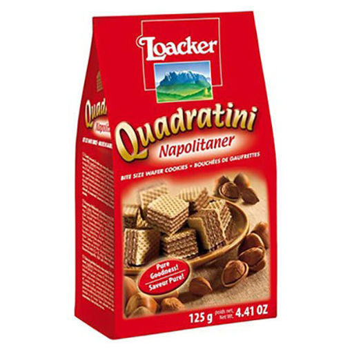 Loacker Quadratini Wafer W/Hazelnut 250G